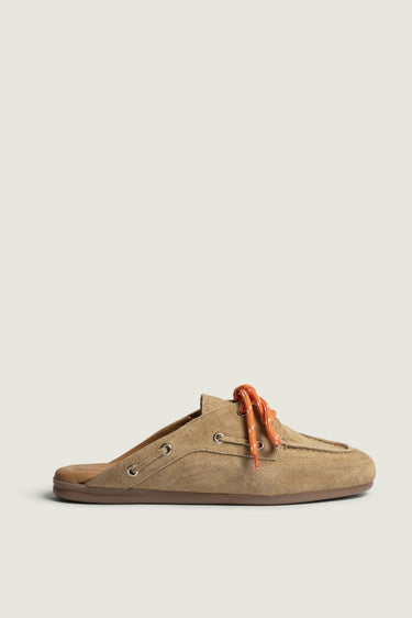 Posa loafers Mule PW48-206 tan