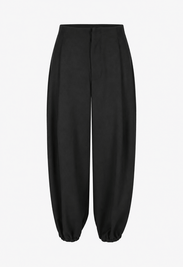 RAE broek Daniella wool blend anthracite