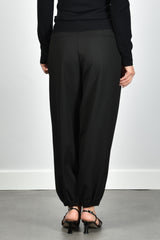 RAE broek Daniella wool blend black