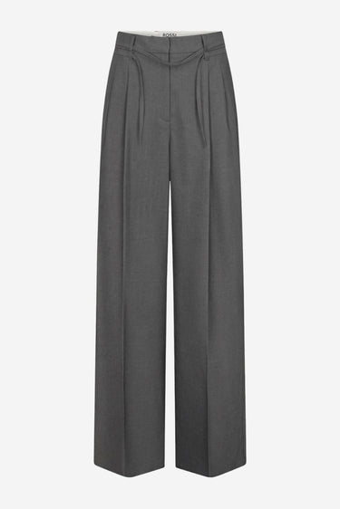 Rossi broek Noa Belt Blended Wool Mix 070047/6109 952 grey