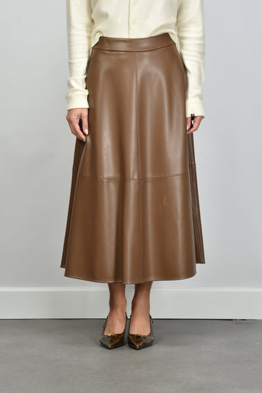 S Max Mara rok Ninfa 003 tobacco