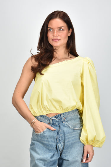 Sage & Ivy blouse Noor butter yellow