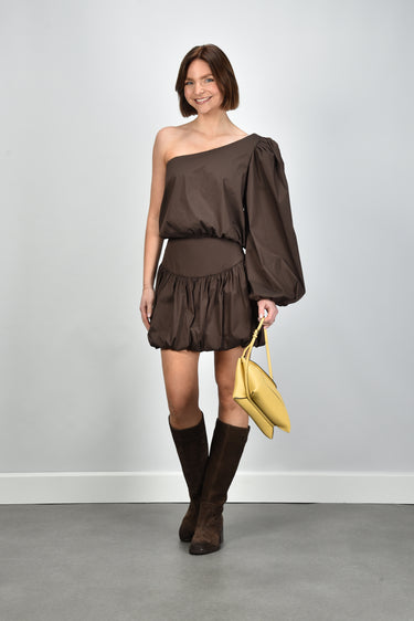 Sage & Ivy blouse Noor chocolate