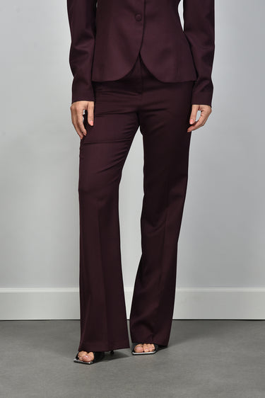 Sage & Ivy broek Nima burgundy