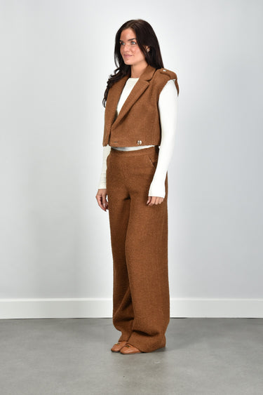 Sage & Ivy broek Teddy brown