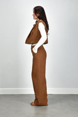 Sage & Ivy broek Teddy brown