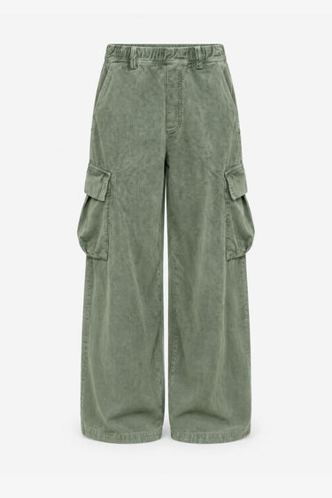Sea Me Happy broek Romeo Baggy Washed Corduroy eucalyptus