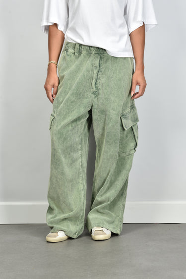 Sea Me Happy broek Romeo Baggy Washed Corduroy eucalyptus