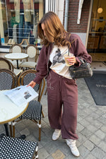 Sea Me Happy trui Cobra Zip brownie