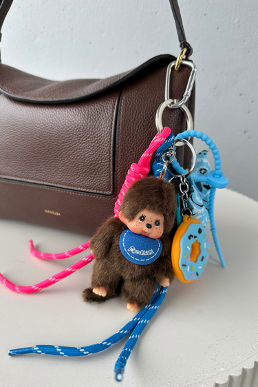 Shouia bag charm Kiki Heart 56 blauw