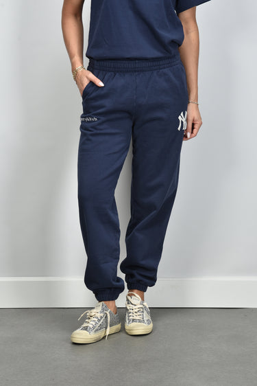Sporty & Rich broek Heritage Yankees Serif PA036610300BL106 dark navy