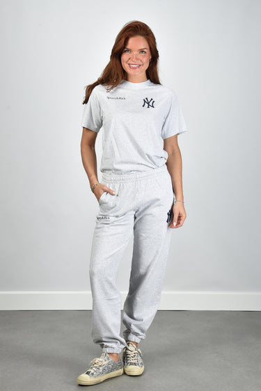Sporty & Rich t-shirt Yankees Curve TO043610300GY03 heather gray