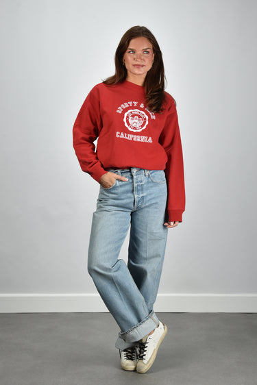 Sporty & Rich trui California Emblem ST07164033RE15 ruby