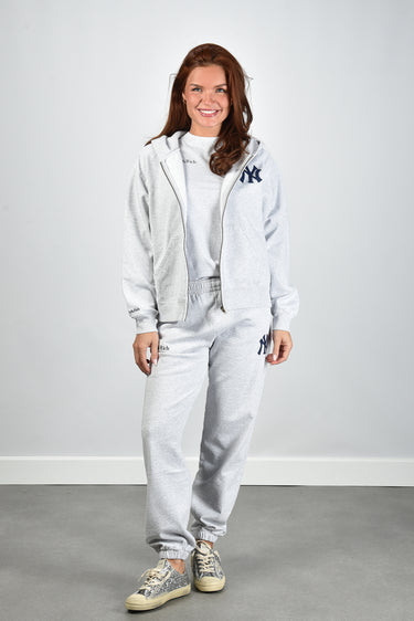 Sporty & Rich vest Heritage Yankees Serif Zip ST088610300GY03 heather grey