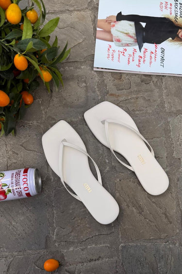 TKEES slippers SQLIL-01 cream