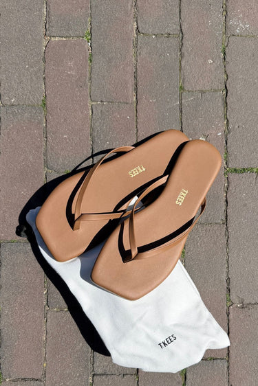 TKEES slippers Square Toe Lily SQLIL-14 ganache