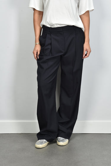 TWP trousers Ivy 28100-W092 midnight
