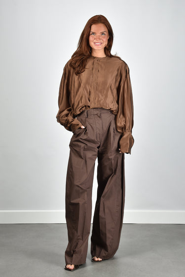 The Latest blouse Diana TLW04007T0161ABTP chocolate