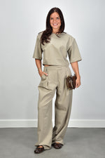 The Latest broek Ester TLW03132W0206ABTP ivory