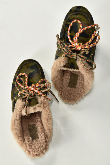 Toral boat loafers TL-BLANCE CAMOU mimetico/sand