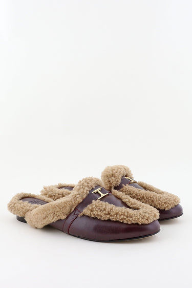 Toral loafers TL-DAPHNE burdeos/beige