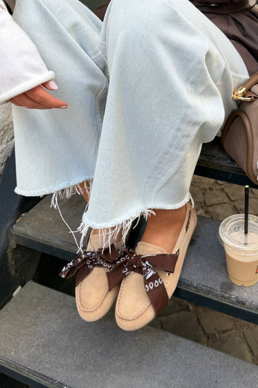 Toral loafers TL-NAHUA-BANDANA sand/brown