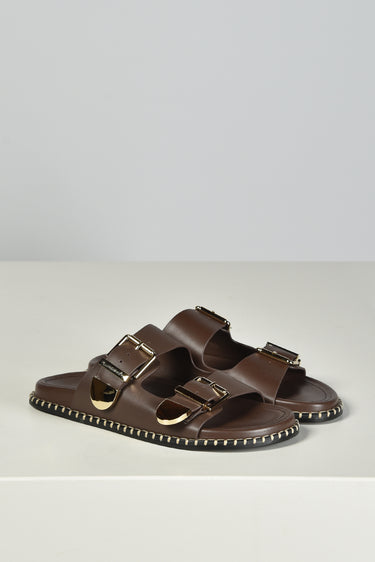Toral sandalen TL-HIDRA dark brown