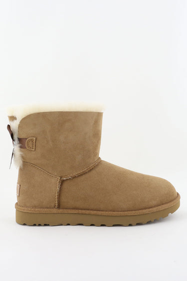 UGG enkellaarsjes Mini Bailey Bow II 1016501 chesnut