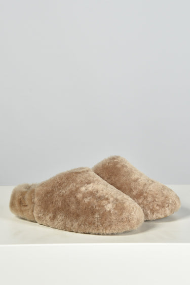 UGG loafers Elea Fluffed 1184352 light bronze