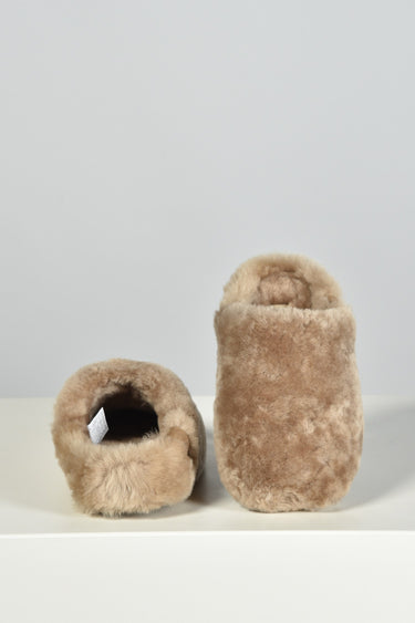 UGG loafers Elea Fluffed 1184352 light bronze