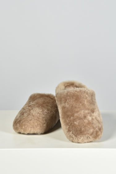 UGG loafers Elea Fluffed 1184352 light bronze