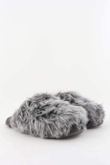 UGG sloffen Scuffette Chalet 1173591 charcoal