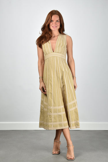 Ulla Johnson jurk PS260116 sand