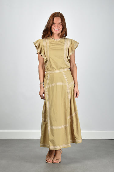 Ulla Johnson top PS260212 sand