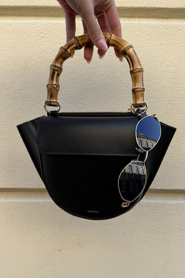 Wandler crossbody Hortensia Mini 25102-000025 black/bamboo
