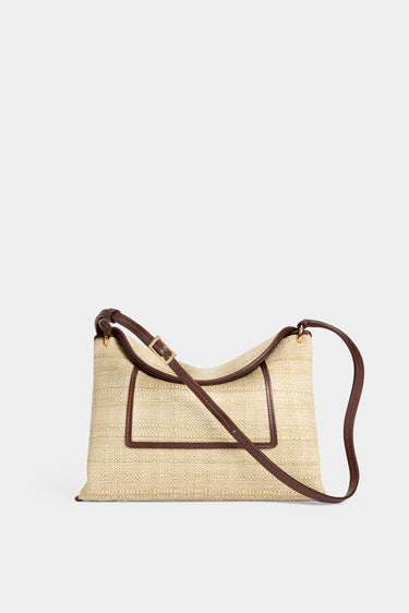 Wandler crossbody Penelope Slouch 000175-1356 beige raffia