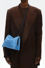 Wandler crossbody Penelope Slouch Bag 000148 sky suede - 6644