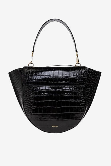 Wandler crossbody Hortensia Medium 000021-3251 black croco