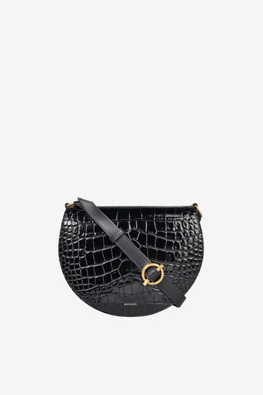 Wandler crossbody Kate Saddle 000160-3251 black croco