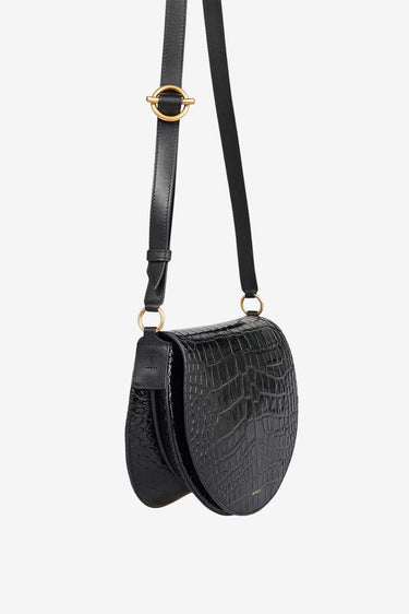Wandler crossbody Kate Saddle 000160-3251 black croco