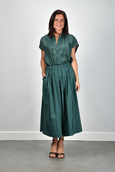 Weekend Max Mara blouse WKDCRINE 003 DARK GREEN