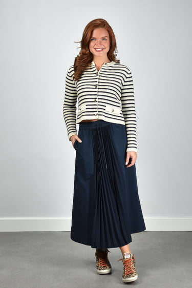 Weekend Max Mara rok Folk 002 navy