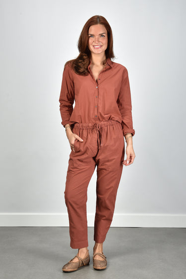 Xirena blouse Beau X5CTP111 cinnabar