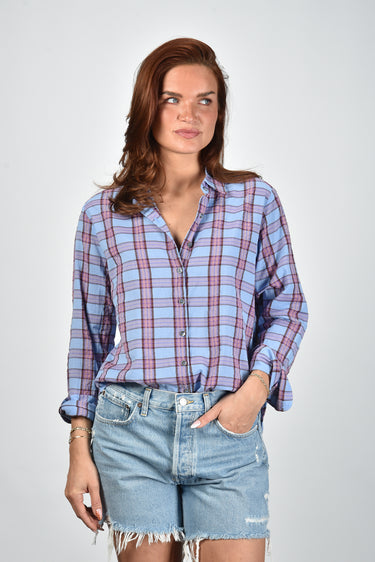 Xirena blouse Bowie X5DDP048 lunar blue