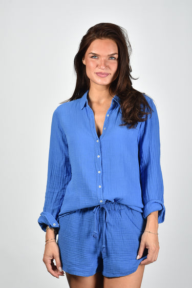 Xirena blouse Scout Shirt X5CHG005 nautical blue
