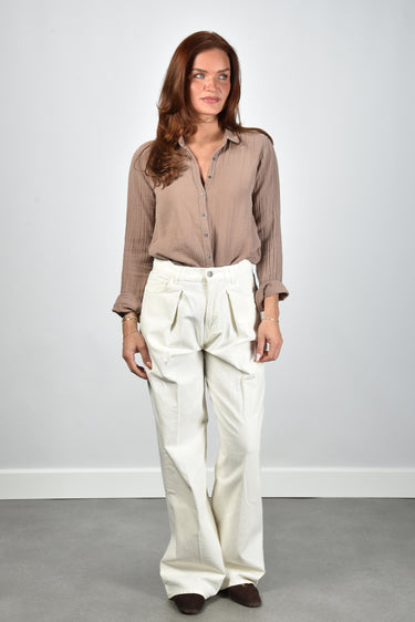 Xirena blouse Scout X5CHG005 ash brown