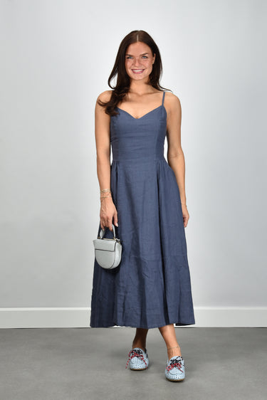 Xirena jurk Bardot Dress X4MRL046 navy