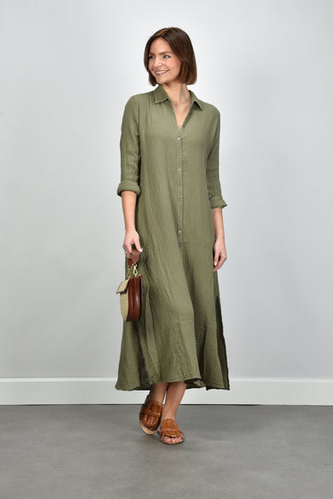Xirena jurk Boden X4CHG111 olive moss