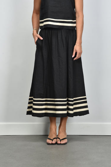 Xirena Dress Lucille X7MRL045 black linen