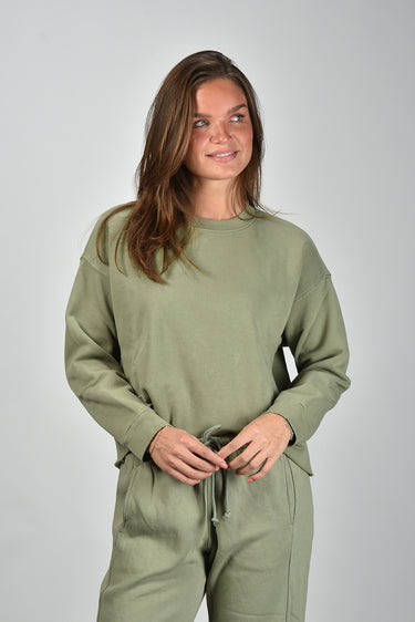 Xirena trui Honor X6RFL046 olive leaf